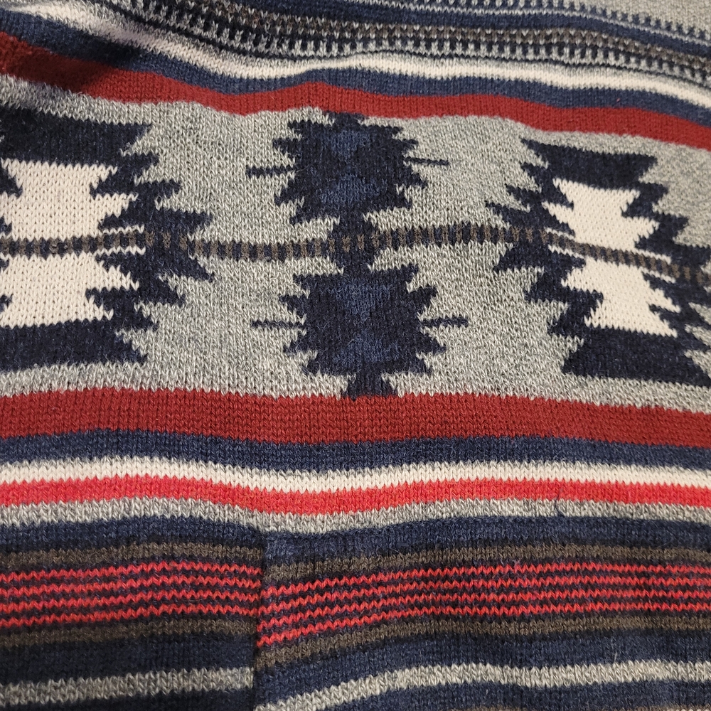 American Eagle Men's Southwestern Hooded Sweater Kangaroo Pocket Size XXL - Picture 10 of 10